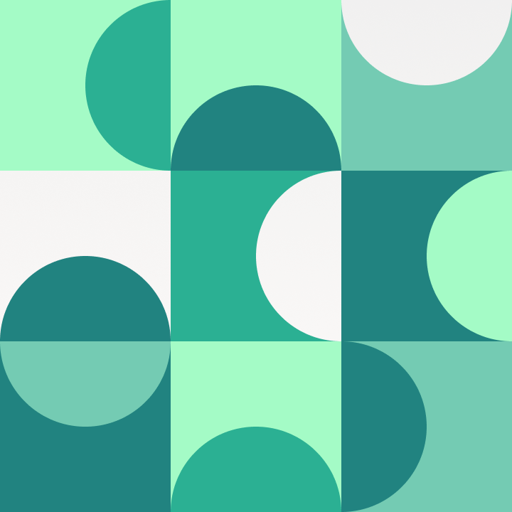 Patrón de círculos decorativos